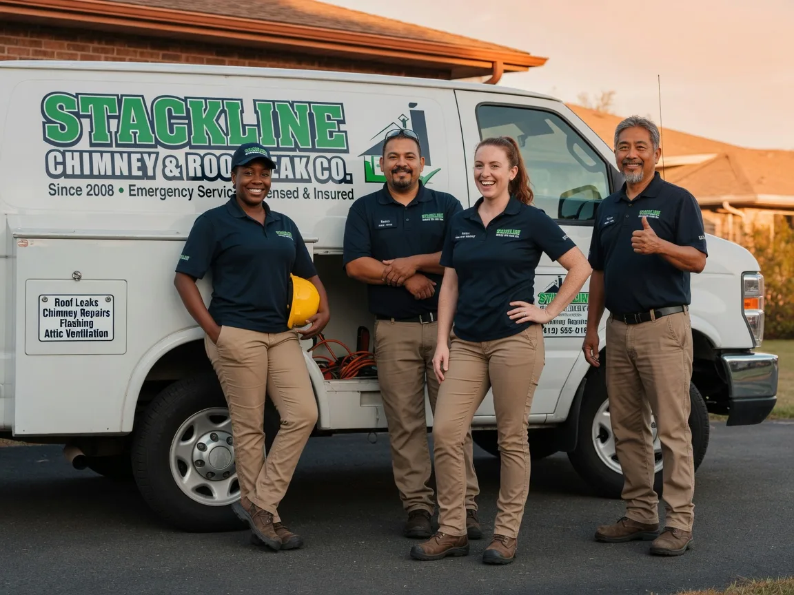 Chimney flashing repair company in Marion, MI